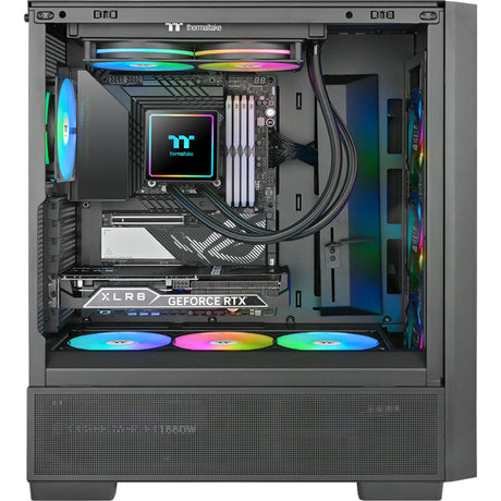 Thermaltake TH240-S V3 ARGB Sync AIO Flüssigkeitskühler Wasserkühlung (Schwarz)
