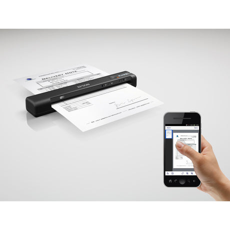 Epson Workforce ES-60W Feed-Scanner (Schwarz, Wi-Fi Direct, USB 2.0)