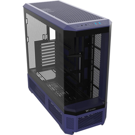 Thermaltake View 600 tg Future Dusk Big Tower Gehäuse (lila schwarz | 2x USB-A | 1x USB-C | gehärtetes Glas)