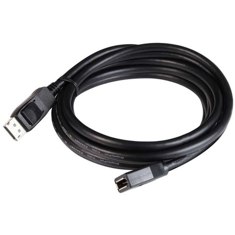 Club 3D DisplayPort 1.4 DSC 1.2 HBR3 HDR bidirektionales Kabel (schwarz, 3 Meter, 8K 60Hz)