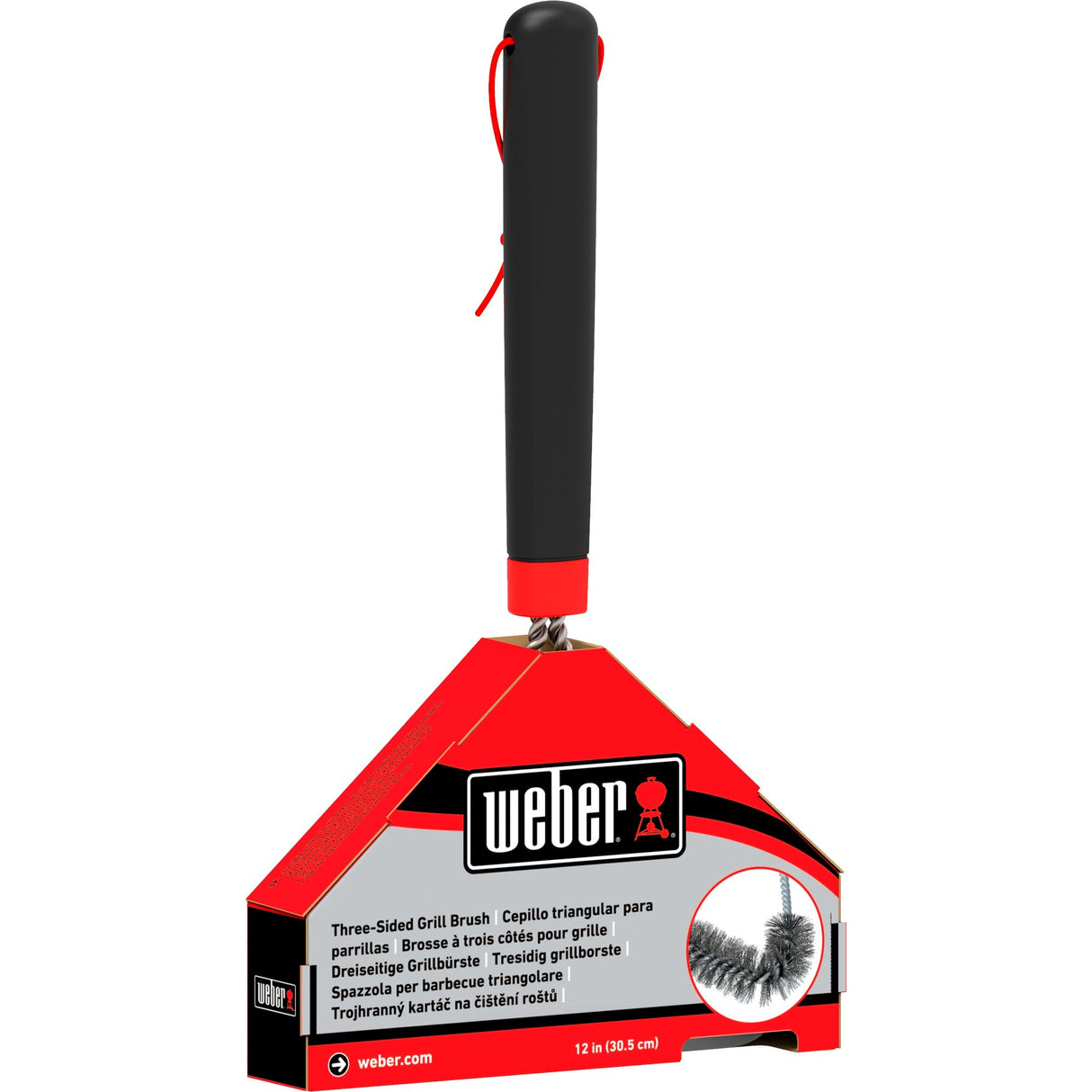 Weber Drei -Seiten -Reinigungsbürste