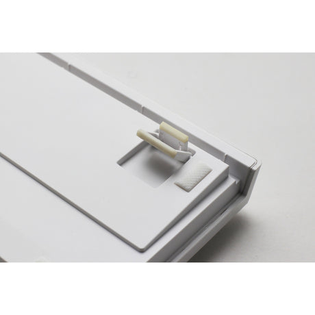 Ducky Zero 6108 Pure White RGB mechanische Gaming-Tastatur (weiß, US-Layout (QWERTY), Cherry MX2A Speed Silver, 100 %, RGB-LEDs, Double-Shot PBT, Hot Swap, 2,4 GHz | Bluetooth | USB-C)
