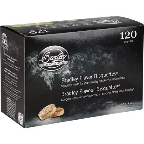 Bradley Apfelholzbriketts Räucherholz (120 Stück)