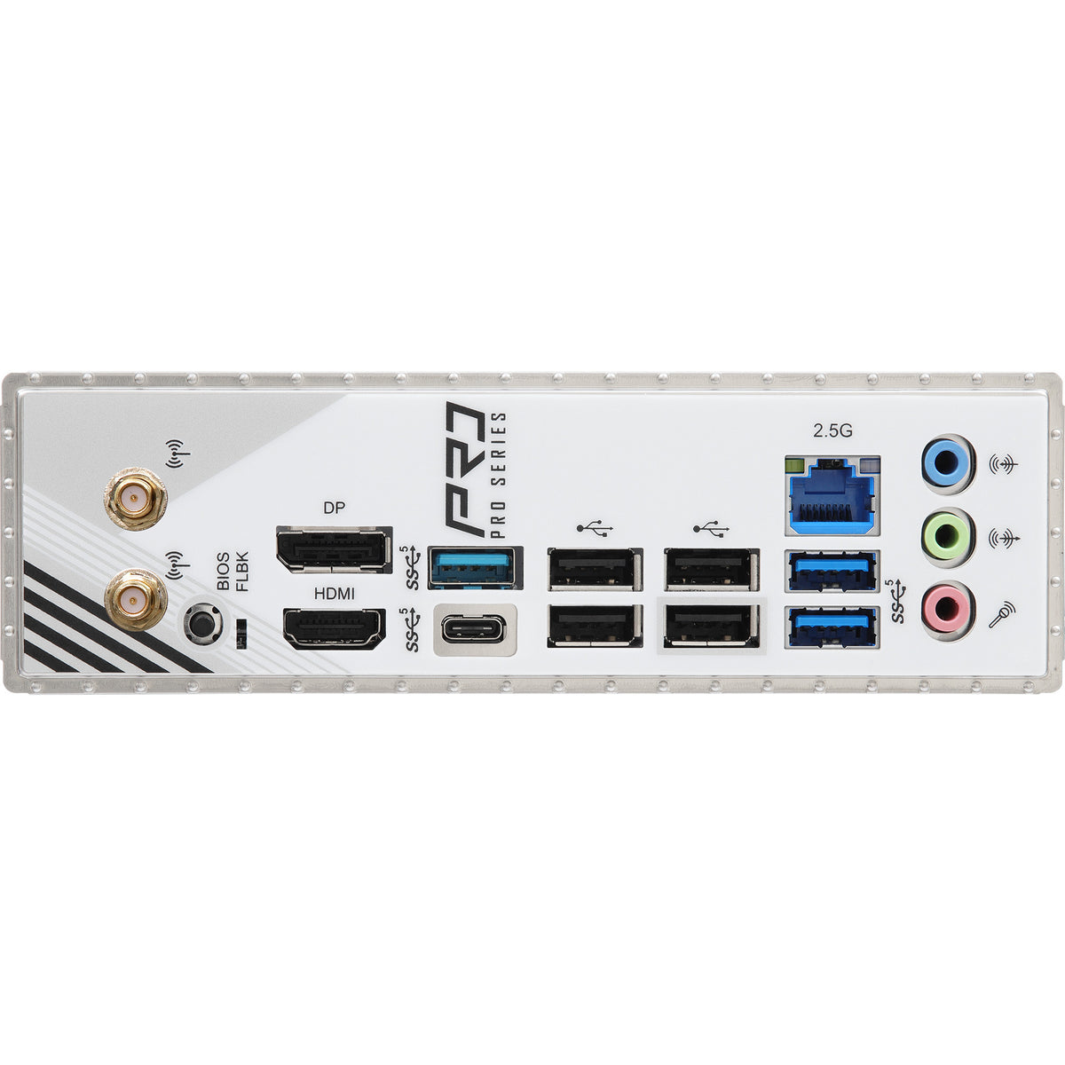 Asrock A620AM Pro RS WiFi Sockel AM5 Mainboard (RAID, 2,5 GB-LAN, WLAN, BT, Sound, µATX)