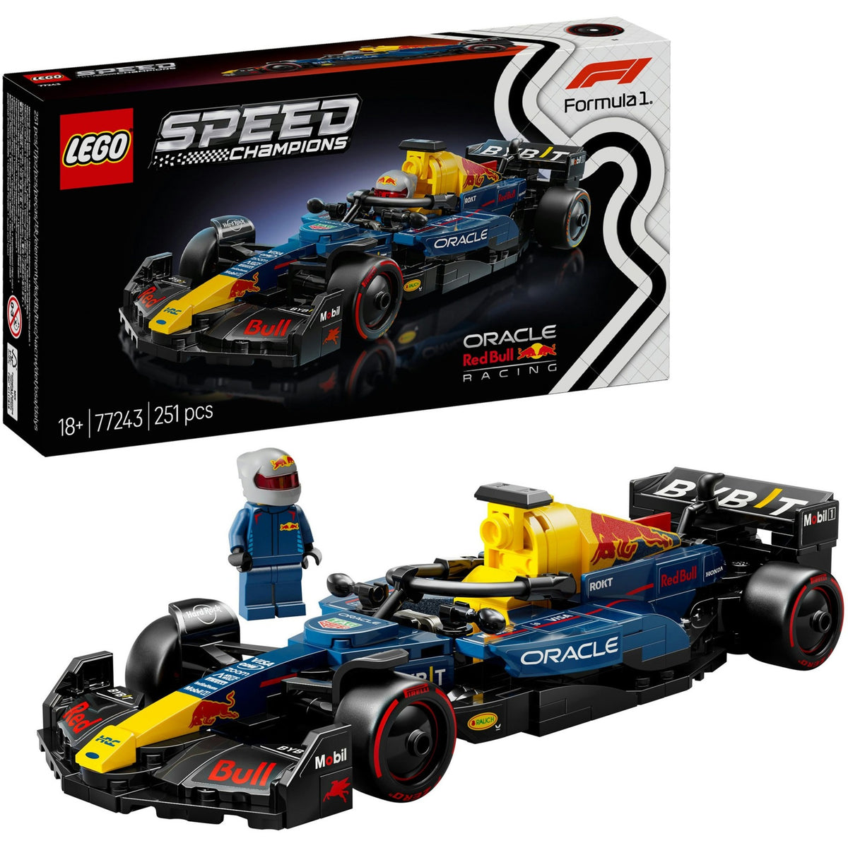 Lego Speed Champions 77243 Oracle Red Bull Racing RB20 F1-Rennwagen