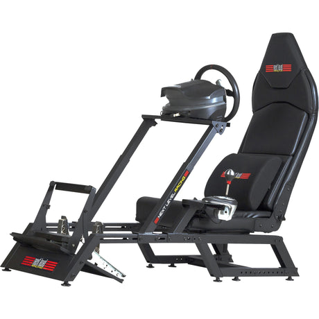 Next Level Racing F-GT-Formel und GT-Simulator Cockpit-Rennsimulator (schwarz (matt))