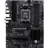 Msi pro b840-s evo wifi6e socket am5 moederbord (zwart zilver, raid, 2.5gb-lan, wi-fi 6e, bluetooth, atx)