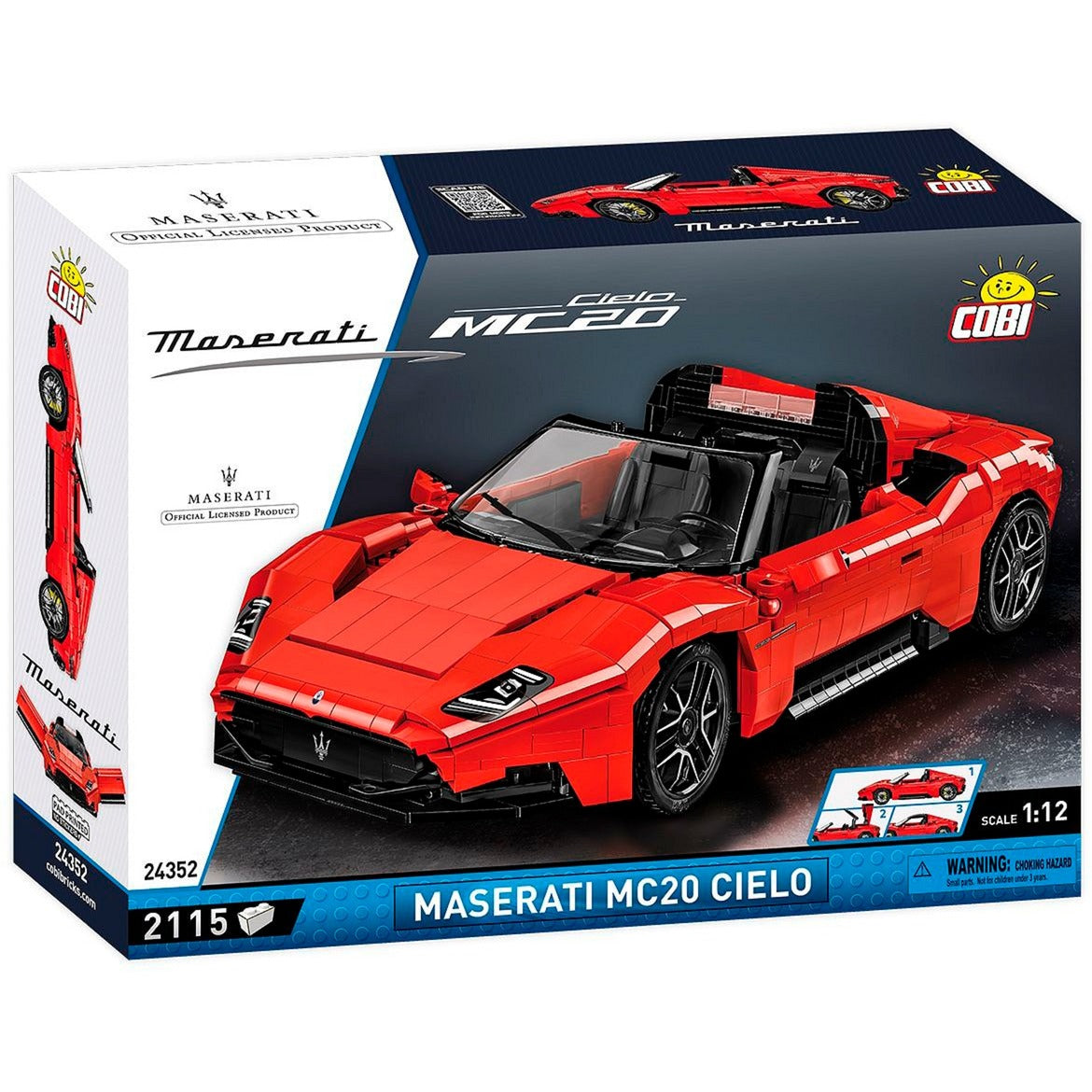 Cobi maserati mc20 cielo constructiespeelgoed (schaal 1:12)
