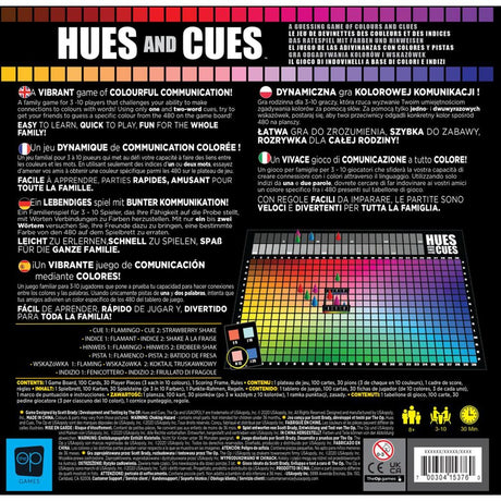 Farben und Hinweise des europäischen Spielernetzwerks