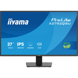 Iiyama prolite x2792qsu-b1 27 monitor (zwart, hdmi, displayport, 2x usb-a, usb-b, 120 hz)
