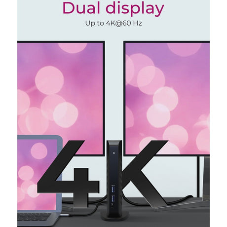 Icy Box ib-dk2252ac Dockingstation (schwarz, USB-A, HDMI, Display-Port)