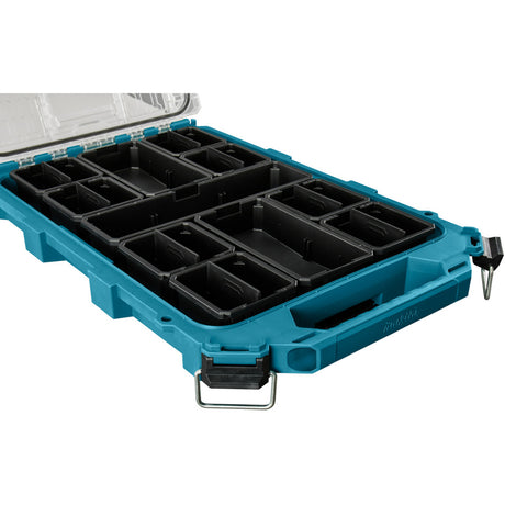 Makita Maktrak Organizer flach P-91051 Werkzeugkasten (blau schwarz)