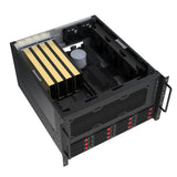 Silverstone rm61-312, Rack, Servergehäuse (schwarz | 6u)