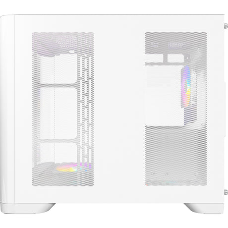 Antec C5 Curve Argb Midi-Tower-Gehäuse (weiß | 2x USB-A | 1x USB-C | gehärtetes Glas)
