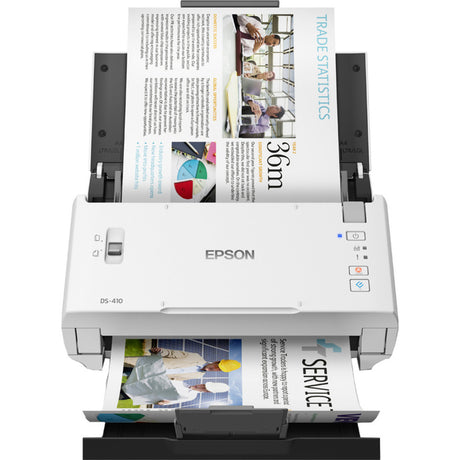 Epson Workforce DS-410 Einzugsscanner (weiß schwarz, USB 2.0)