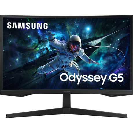 Samsung Odyssey G5 G55C 27 gebogener Gaming-Monitor (schwarz, HDMI, DisplayPort, 165 Hz)