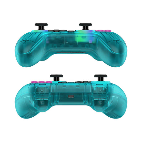 Gamesir Nova HD Rumble NS Controller (Teal, PC, Steam, Android, iOS, Switch, Bluetooth 2,4 GHz USB)