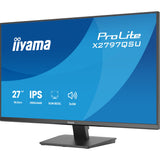 Iiyama prolite x2797qsu-b1 27 monitor (zwart (mat), hdmi, displayport, 2x usb-a, 2x usb-c)
