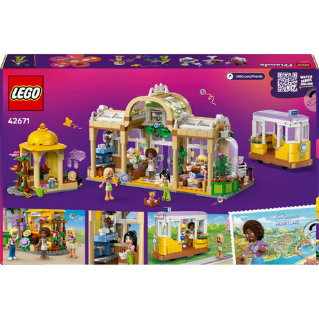 Lego® Friends Bauset „Pflanzencafé und Blumenladen“ – 42671