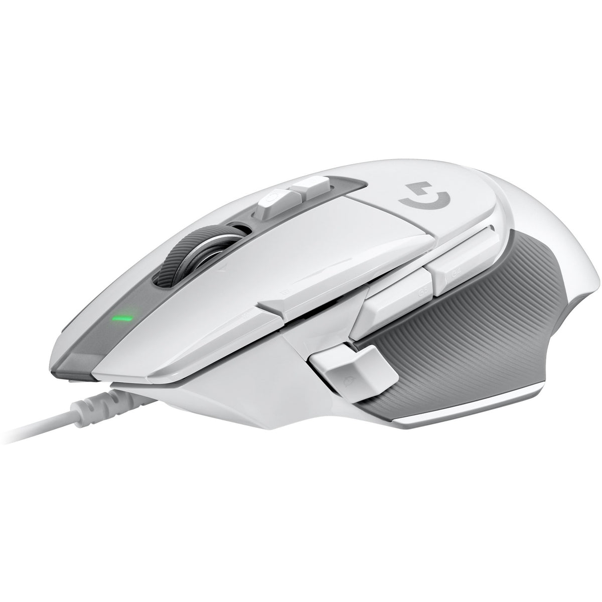 Logitech G502 x Gaming-Maus (weiß, 100–25.600 dpi)