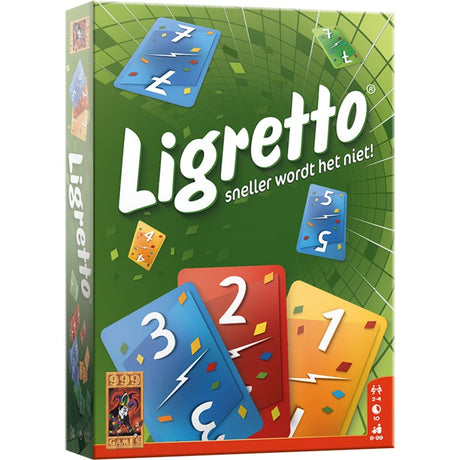 999Games 999 Games Ligretto Green Card Spiel (niederländisch, 2 - 4 Spieler, 10 Minuten, ab 8 Jahren)
