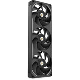 Nzxt f360x rgb case fans (zwart, 3 stuks, 360 x 120 x 30 mm, pwm)
