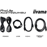 Iiyama Prolite xu2792uhsu-b6 27 4K-UHD-Monitor (schwarz, HDMI, Display-Port, 3x USB-A, USB-B, USB-C)