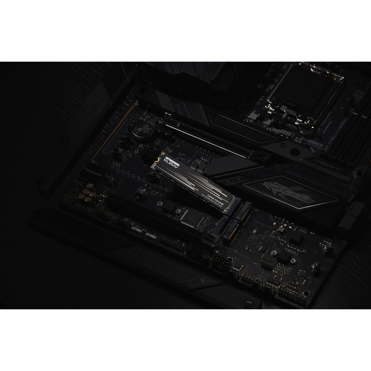 Klevv cras c910g 1 tb ssd (zwart, k01tbm2sp0-10g, pcie gen 4.0 x4, nvme 2.0)