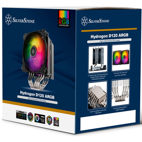 Silverstone sst-hyd120-argb-v2 CPU-Kühler
