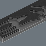 Wera 9780 Schaumeinsatz mit Knipex Tangen SE