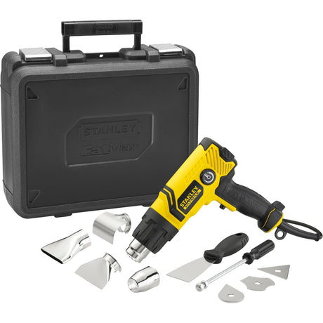 Stanley Fatmax 2000 W Heißluftpistole mit Kit-Box (gelb schwarz)