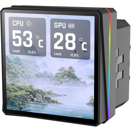 Thermaltake TH360 V3 Ultra ARGB Sync AIO Flüssigkeitskühler Wasserkühlung (Schwarz)