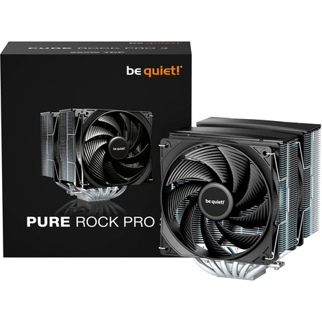 Ruhig sein! Pure Rock Pro 3 CPU-Kühler (schwarz)