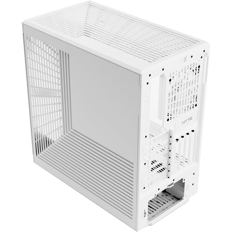 Hyte y40 Midi-Tower-Gehäuse (weiß | 2x USB-A | 1x USB-C | gehärtetes Glas)