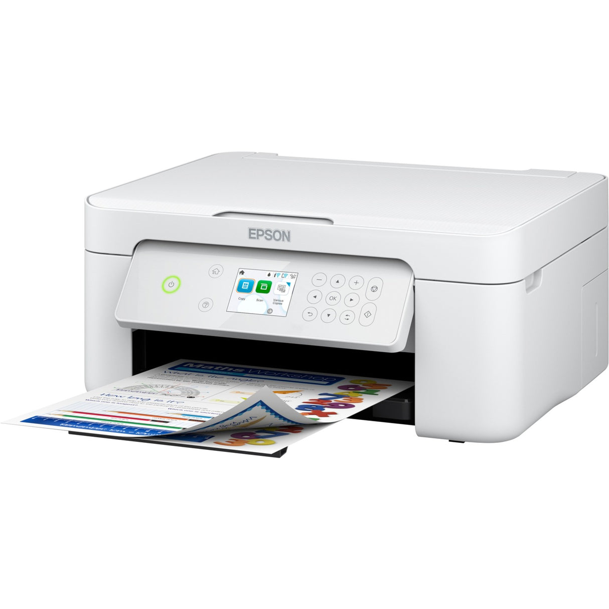 Epson Expression Home XP-4205 All-in-One-Tintenstrahldrucker (weiß, USB, WLAN, Scannen, Kopieren)
