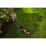 Black+decker grasmaaier 34cm maaibreedte 1400w bemwp340-qs