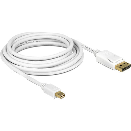 Delock Mini Displayport > Displayport Adapter (weiß, 5 Meter)