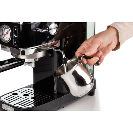 Ariete Moderna Espresso Slim 1381 12 Espressomaschine (schwarz)
