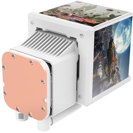 Thermaltake Minecube 360 Ultra Arbb Sync AIO Flüssigkeitskühler – Snow Edition Wasserkühlung (weiß)