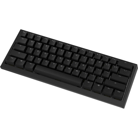 Ducky One X Mini kabellose mechanische RGB-Tastatur (schwarz, US-Layout (QWERTZ), induktiv, 60 %, Hot-Swap-fähig, PBT, 2,4 GHz | Bluetooth | USB-C)