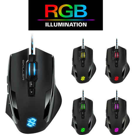 Sharkoon Sharkoon Skiller SGM1 RGB Gaming Muis