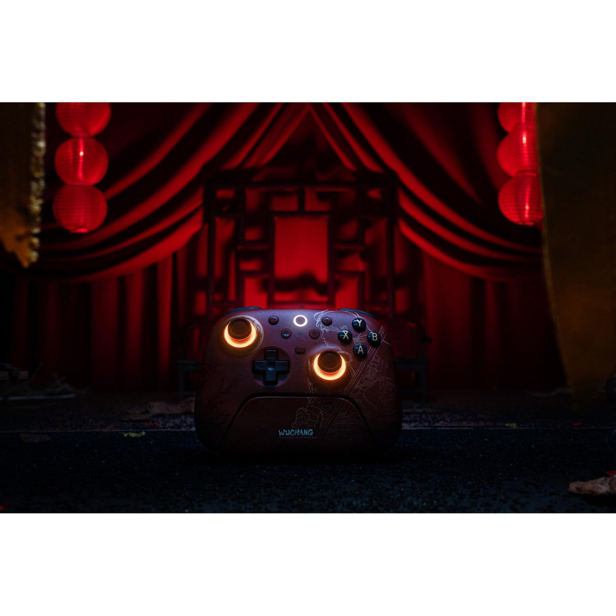 8bitdo Ultimate 2 Wireless Controller – Wuchang: Fallen Feathers (dunkelrot, 2,4 GHz Bluetooth, USB, PC)