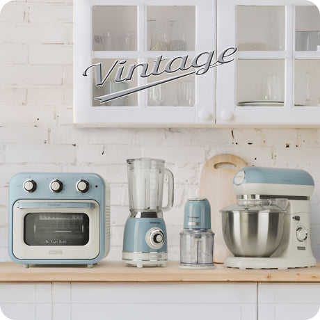 Ariete vintage waterkoker 2868 05 (blauw, 1 liter)