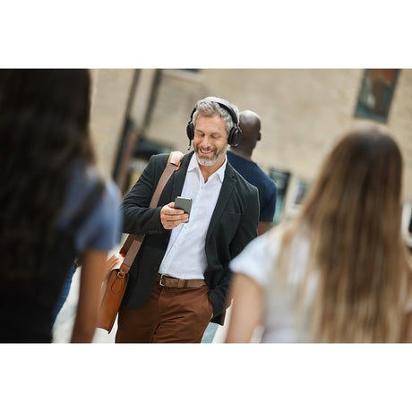 Jabra Evolve2 75 On-Ear-Headset (schwarz, Link380a, Microsoft Teams)