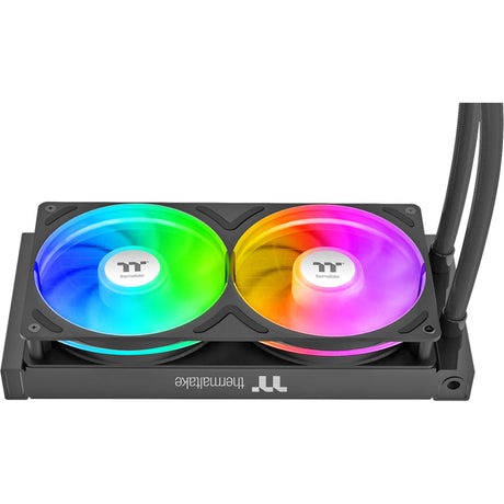 Thermaltake TH240-S V3 ARGB Sync AIO Flüssigkeitskühler Wasserkühlung (Schwarz)
