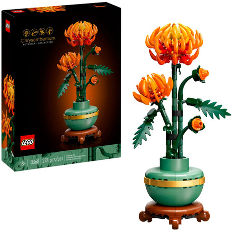 Lego-Ikonen Chrysantheme – Botanische Sammlung – 10368