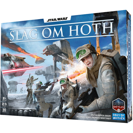 Asmodee Star Wars: Battle of Hoth Brettspiel (niederländisch, 2 - 4 Spieler, 30 Minuten, ab 8 Jahren)