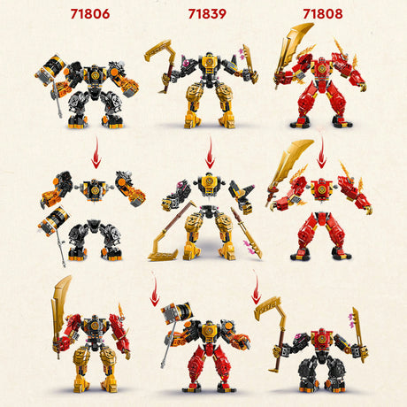 Lego Ninjago 71839 Arins Spinjitzu-Kampfmech