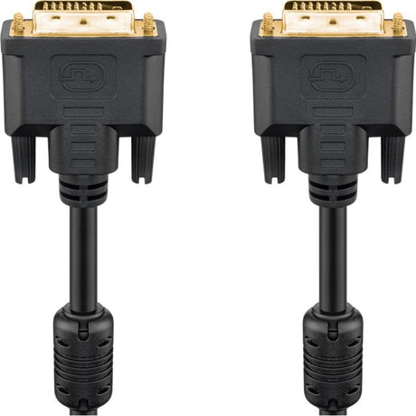 Goobay DVI-D-Kabel (schwarz, 10 Meter)