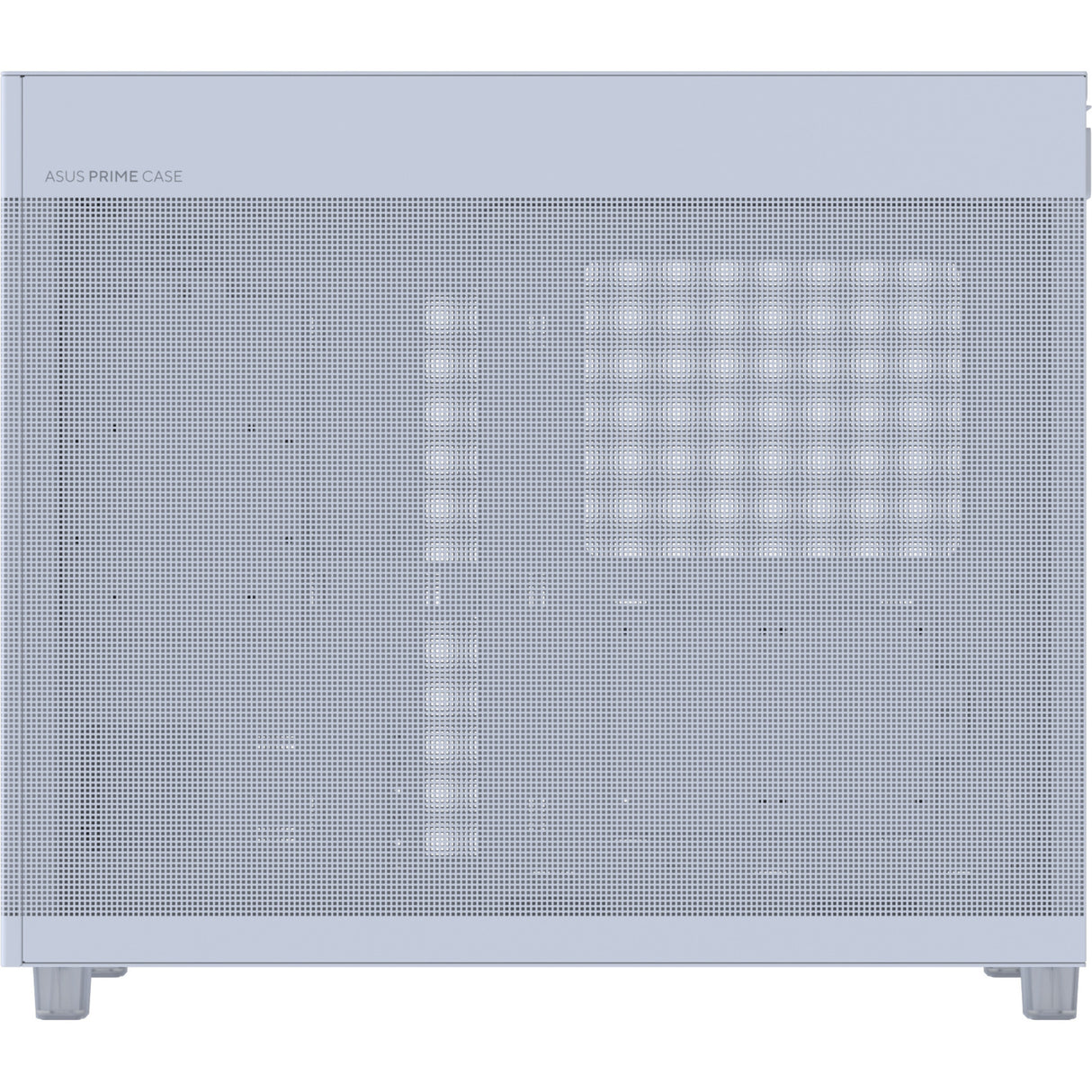 Asus prime ap303 - mesh panel midi tower behuizing (wit | 2x usb-a | 1x usb-c)